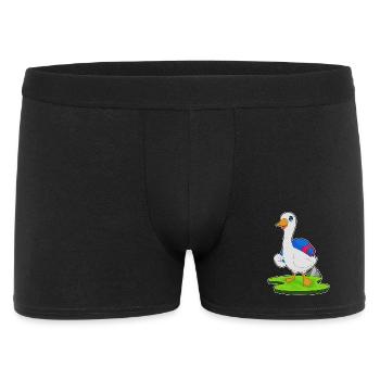 Duck Hiker Backpack Hiking - Men's Boxer Shorts - black - Front