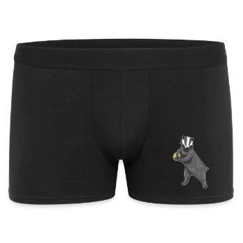 Badger Handball Player Handball - Men's Boxer Shorts - black - Front