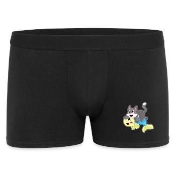 Poisson-chat - Boxer Homme - noir - Devant
