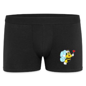 Bee Nurse Heart - Men's Boxer Shorts - black - Front