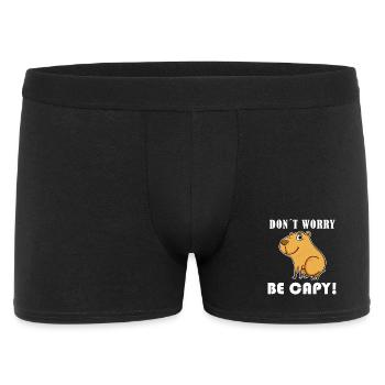 Capybara Wasserschwein Capybaras - Boxer Homme - noir - Devant
