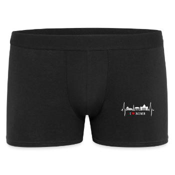 Rome Colosseum Heartbeat Roma Skyline Rome Italy - Men's Boxer Shorts - black - Front