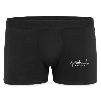 Bochum Heartbeat Bochum Skyline Accueil Ruhrpott - Boxer Homme - noir - Devant