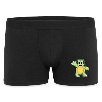 Turtle Headphones Music - Men's Boxer Shorts - black - Front