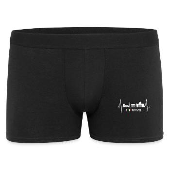 Rome Colisée Heartbeat Roma Skyline Rome Italie - Boxer Homme - noir - Devant