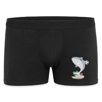 Joueur de handball requin Handball - Boxer Homme - noir - Devant