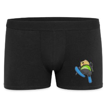 Chat Sauteur à ski Sports d’hiver - Boxer Homme - noir - Devant