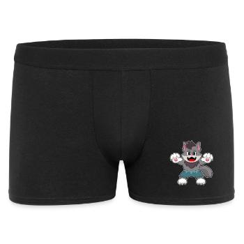 Chat Halloween - Boxer Homme - noir - Devant