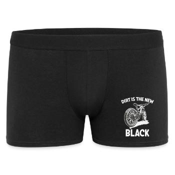 La terre battue du vélo de montagne est le nouveau noir - Boxer Homme - noir - Devant