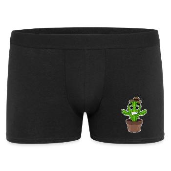 Cactus Cowboy - Boxer Homme - noir - Devant