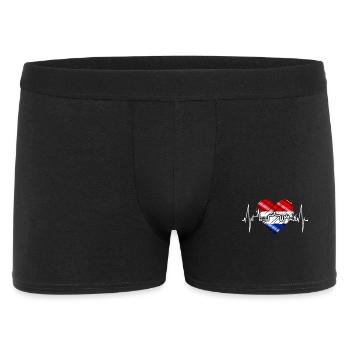 Amsterdam Skyline Netherlands Heartbeat Holland - Men's Boxer Shorts - black - Front