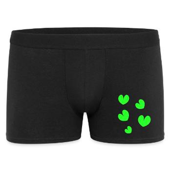 NOËL. ANNEE. ANNIVERSAIRE. RETRAITE. FÊTE. COEUR. - Boxer Homme - noir - Devant