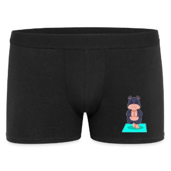 Mole Yoga Fitness Méditation - Boxer Homme - noir - Devant