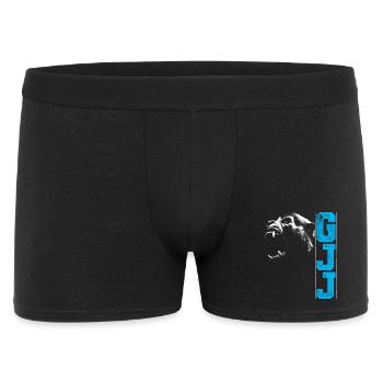 Guerrilla Jiu Jitsu Gorilla tête BJJ cadeau - Boxer Homme - noir - Devant