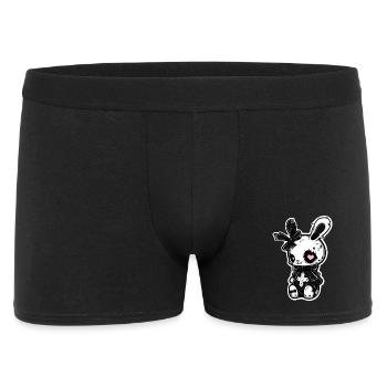 Goth Bunny Kawaii Bunny Goth Girl Tenue gothique - Boxer Homme - noir - Devant