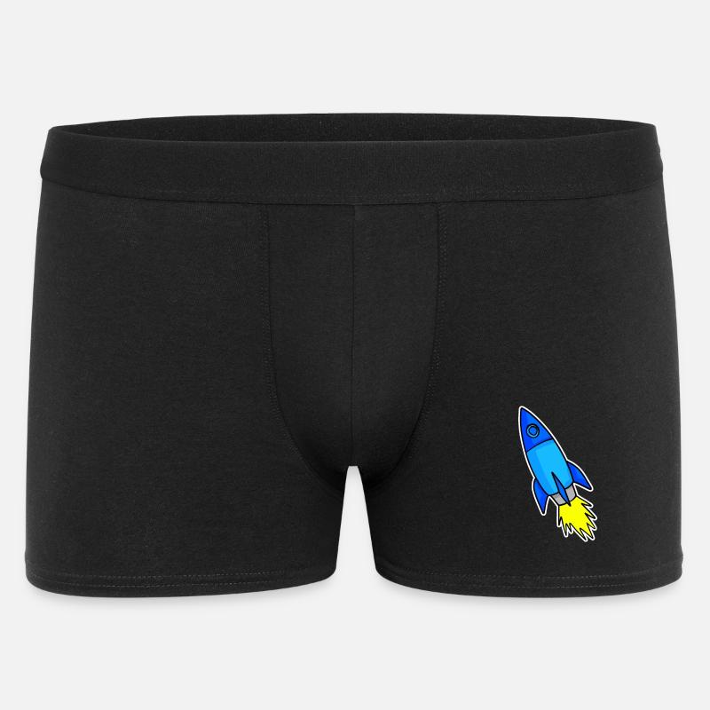 Blue Rocket - Men's Boxer Shorts - black