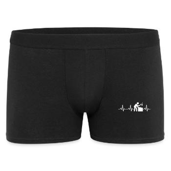 Butcher Heartbeat - Men's Boxer Shorts - black - Front