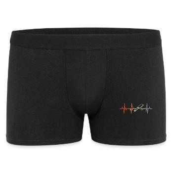 Vintage Cricket Herzklopfen - Männer Boxer Shorts - Schwarz - Vorne