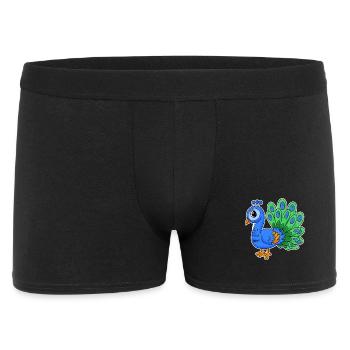 Paon - Boxer Homme - noir - Devant
