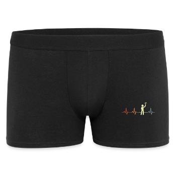 Master painter heart palpitations - Men's Boxer Shorts - black - Front