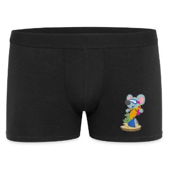 Plongeon de plongée pour plongeurs de natation - Boxer Homme - noir - Devant