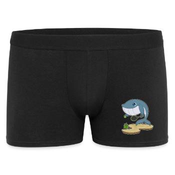 Sport de raquette de tennis de tennis de baleine - Boxer Homme - noir - Devant