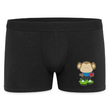 Monkey Apple - Men's Boxer Shorts - black - Front