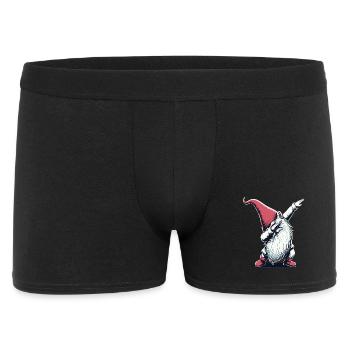 Dabbing Gnome Dab Santa Claus - Men's Boxer Shorts - black - Front