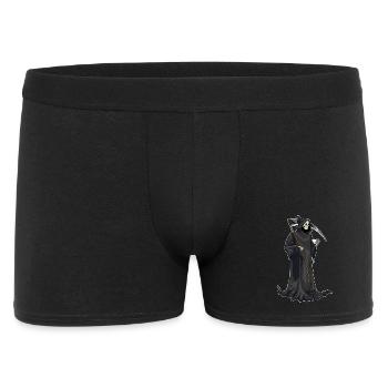 Grim Reaper Halloween Coffee - Men's Boxer Shorts - black - Front