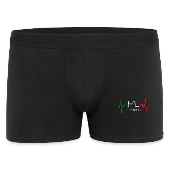 Florence Skyline Italy Heartbeat I Love Firenze - Men's Boxer Shorts - black - Front