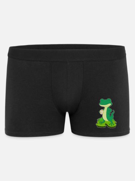 Lizard Volleyball Player Volleyball - Men's Boxer Shorts - black
