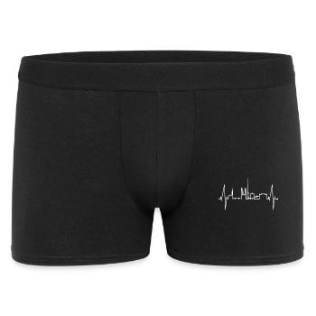 Zurich Skyline Heartbeat Suisse Amour Amour Zurich - Boxer Homme - noir - Devant