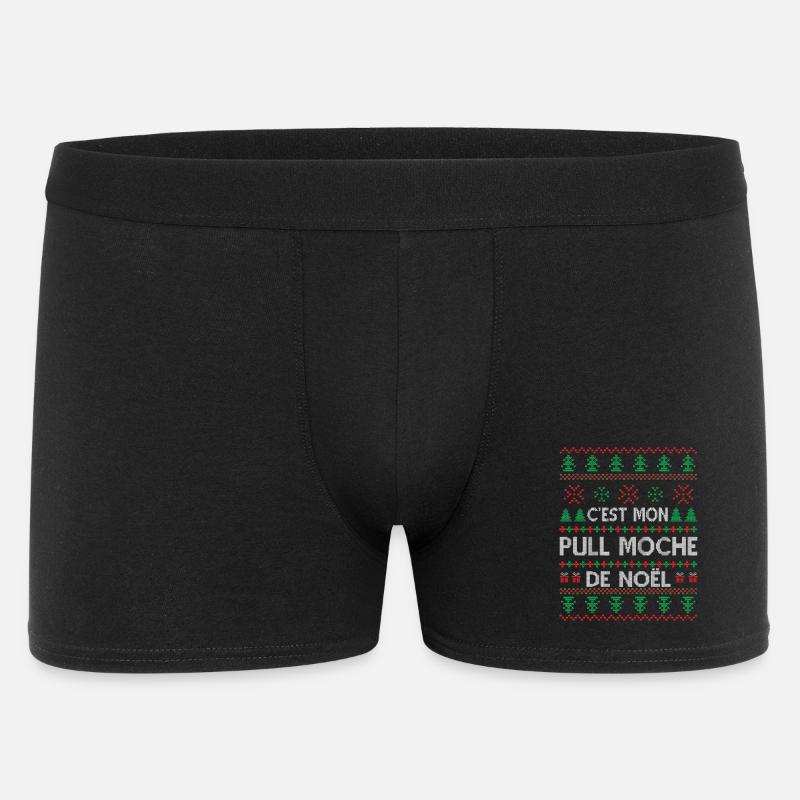 C'est Mon Pull Moche De Noël - Boxer Homme - noir