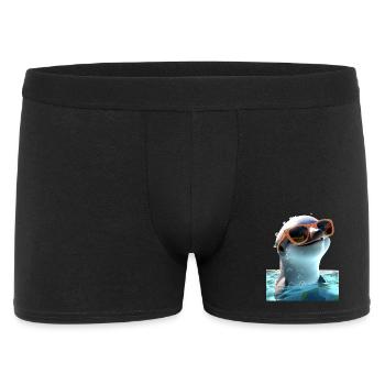 Dolphin Sunglasses Love Dolphins Cute Dolphin - Men's Boxer Shorts - black - Front