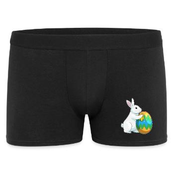 Nettoyage de Pâques Bunny - Boxer Homme - noir - Devant