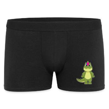 Licorne crocodile - Boxer Homme - noir - Devant