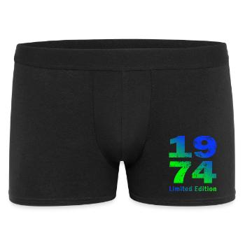 Birthday born in 1974 limited edition - Men's Boxer Shorts - black - Front