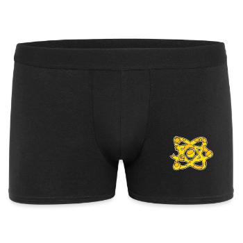 Symbole de la science Fromage scientifique - Boxer Homme - noir - Devant