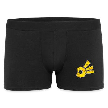 Cheese Comet Symbol - Men's Boxer Shorts - black - Front