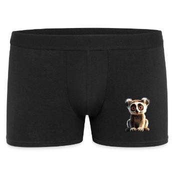 Amoureux des lémuriens à queue annelée Lémurien lémurien à queue annelée Maki lémurien à queue annelée - Boxer Homme - noir - Devant
