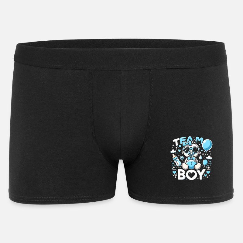 Team Boy - Männer Boxer Shorts - Schwarz