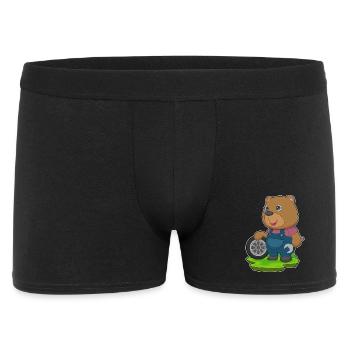 Atelier de réparation de pneus Bear Car - Boxer Homme - noir - Devant