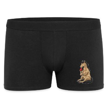 Horse Watermelon - Men's Boxer Shorts - black - Front