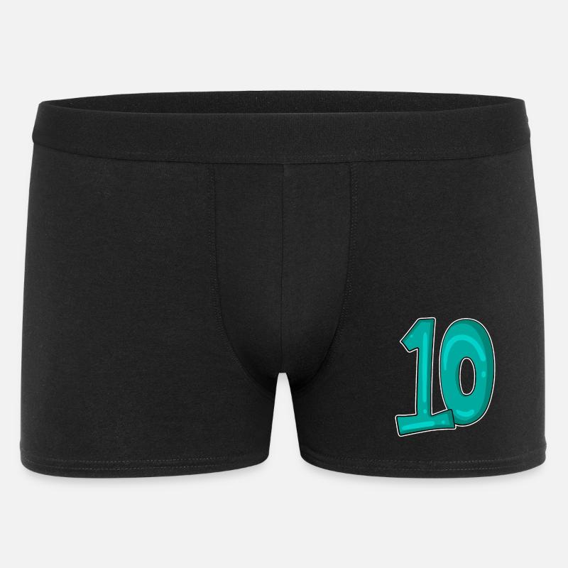 10 Zehn - Männer Boxer Shorts - Schwarz