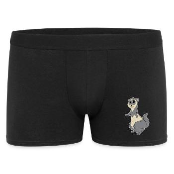 Ferret Animal Motif - Men's Boxer Shorts - black - Front