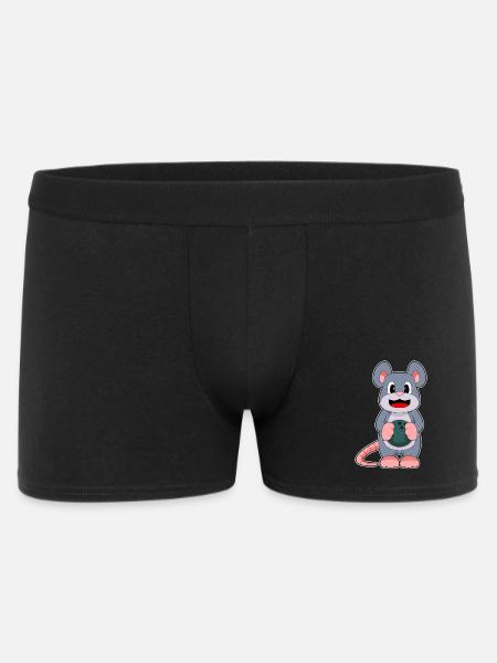 Mouse Bowling Bowling Ball - Men's Boxer Shorts - black