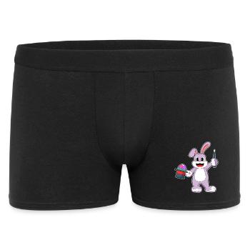 Bunny Easter Wizard - Men's Boxer Shorts - black - Front