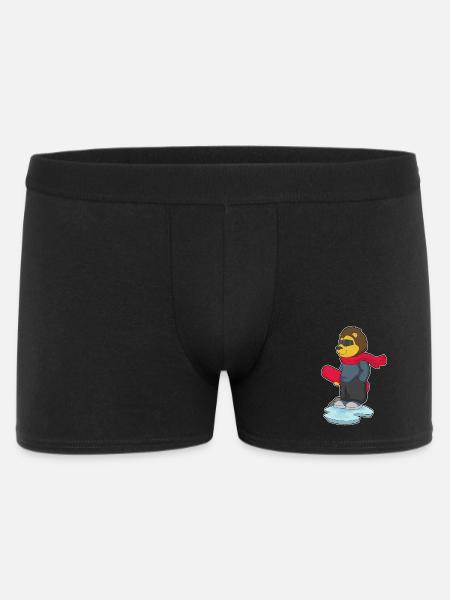 Löwe Snowboarder Snowboard - Boxer Homme - noir