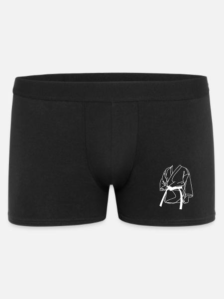 Karateka Sketch - Men's Boxer Shorts - black