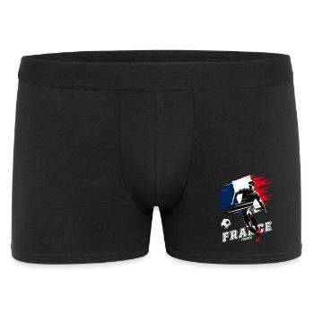 Football France France Flag Flag Player - Men's Boxer Shorts - black - Front